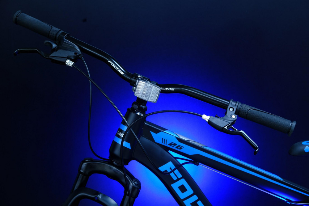 FOLTAS 26 Steel - 15р Чёрный/Синий