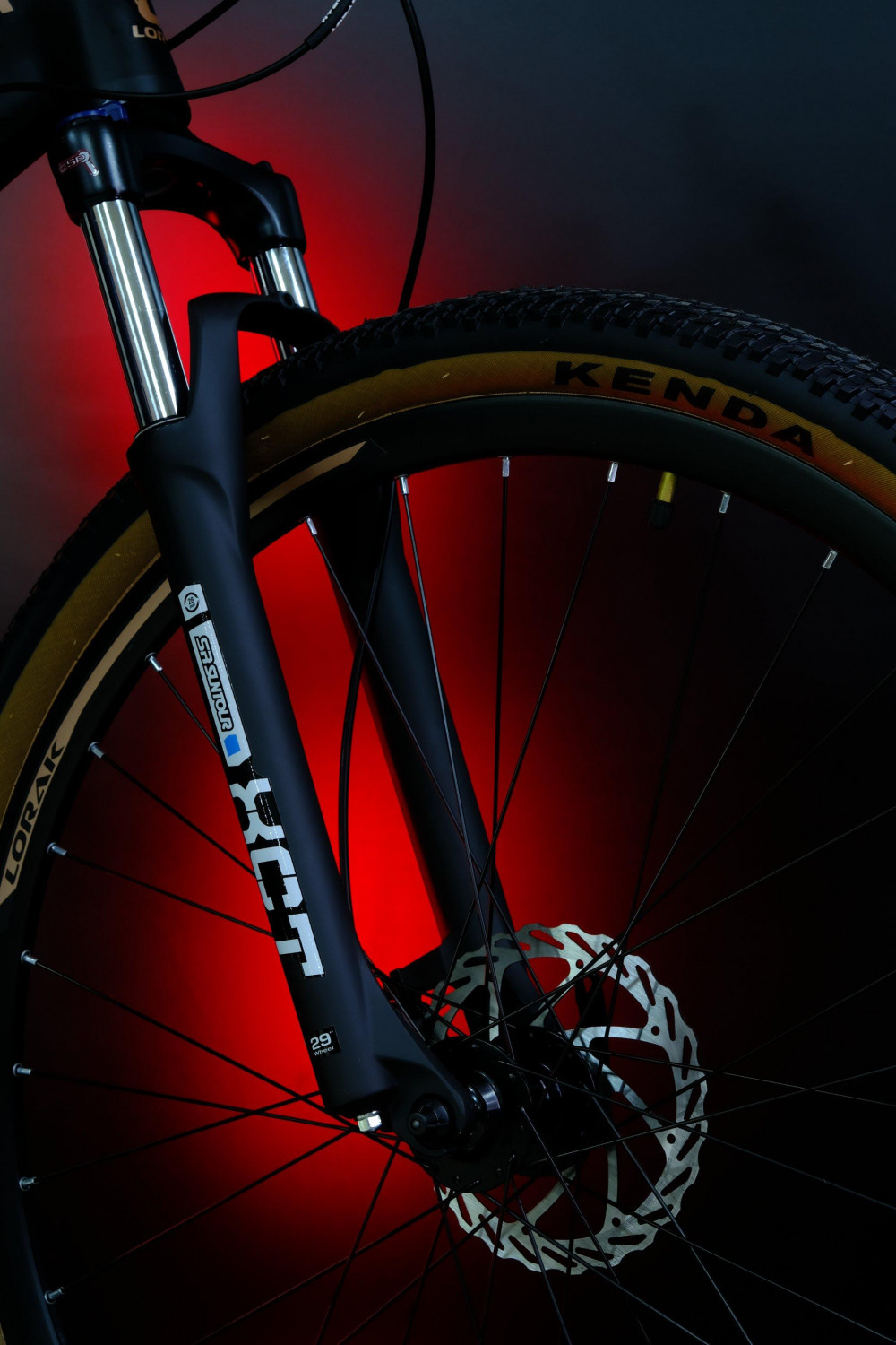 LORAK Sel 9300 Матовый Черный/Коричневый 20р (на рост 175-185)