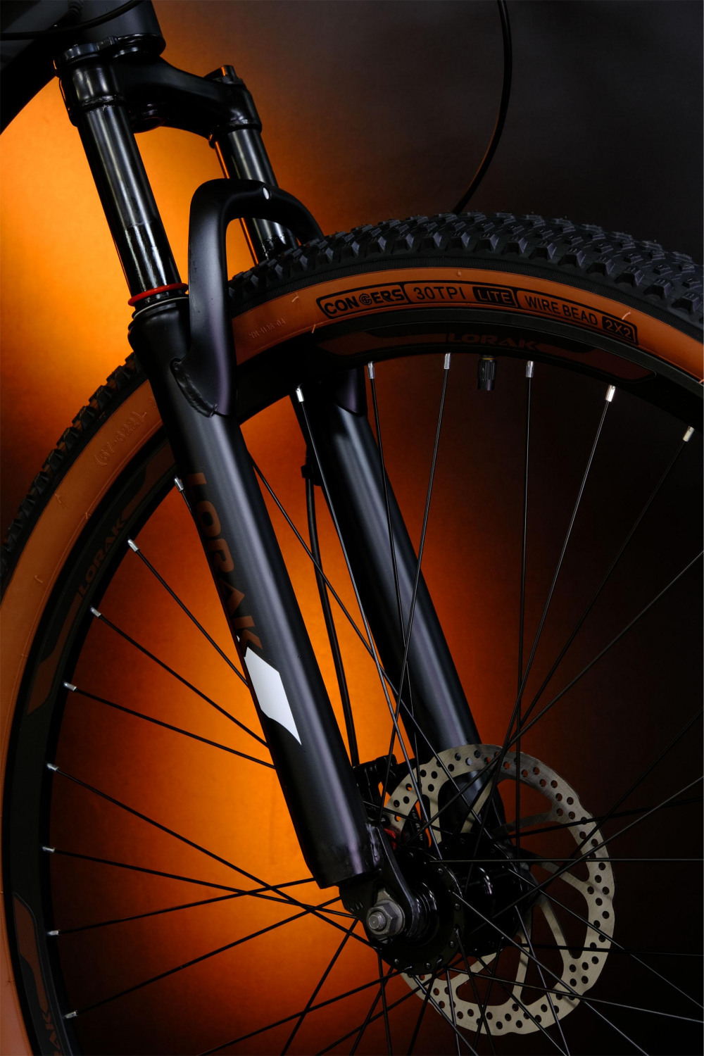 LORAK Fast Brown 29 Матовый Чёрный рама 19 (на рост 171-182)