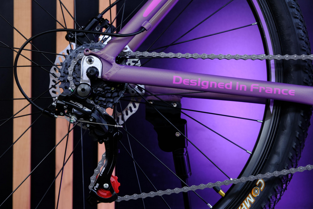 LORAK GLORY 180 HD Матовый Фиолетовый/Розовый рама 17 (на рост 155-173)